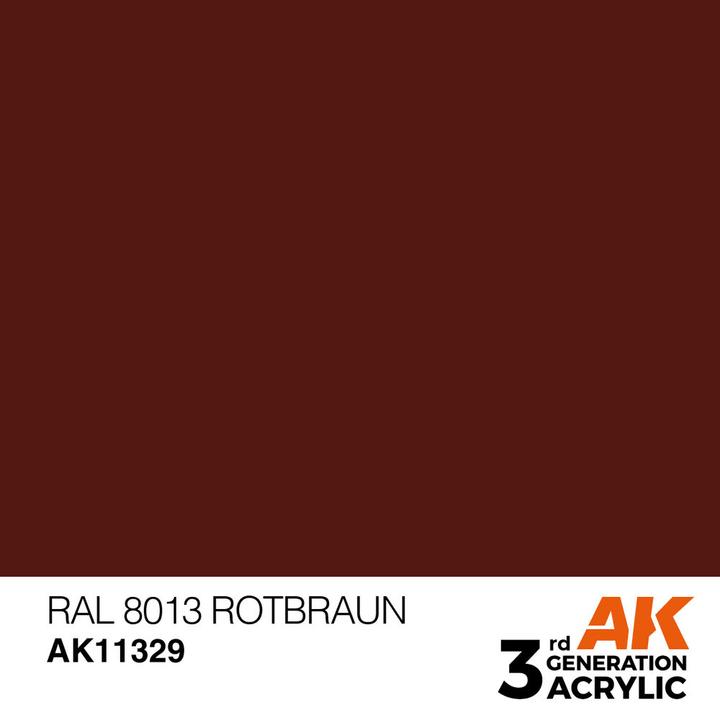 Image du produit AK Interactive RAL 8013 Marron rouge (RAL 8013 Marron rouge)