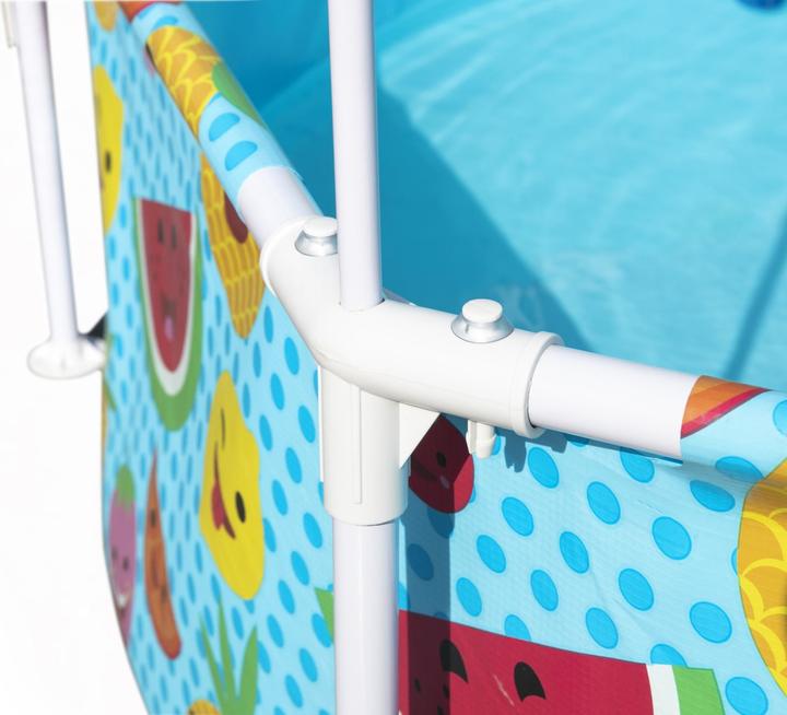 Actual product image Bestway Steel Pro Pool with UV sun protection
