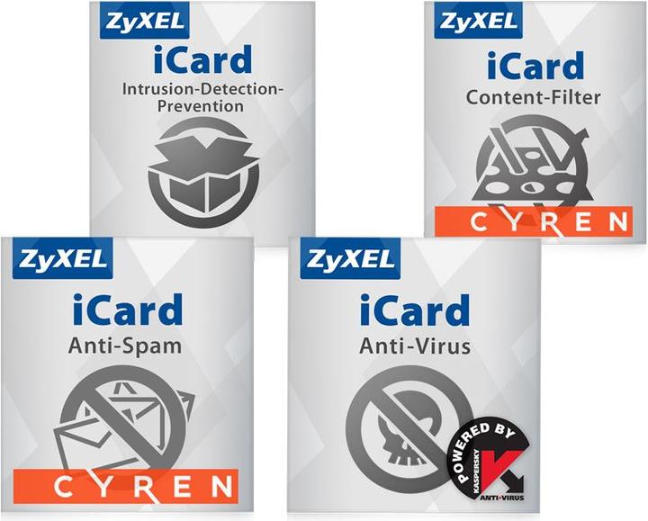 Zyxel iCard Service-Bundle USG110, 1 Jahr