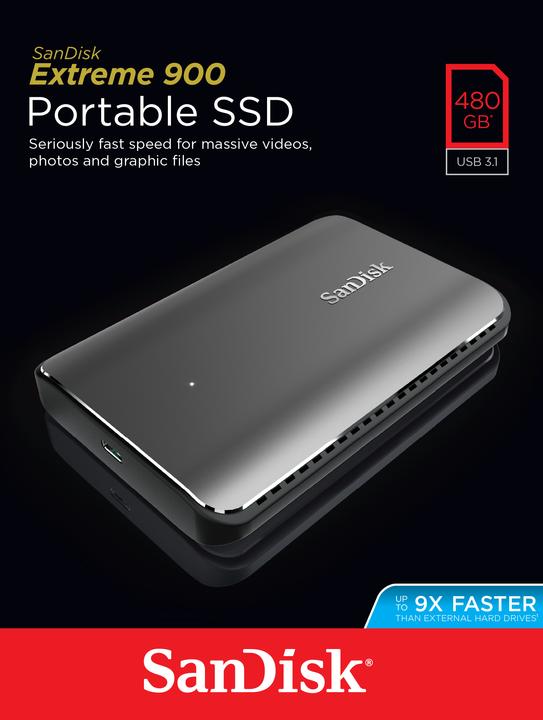 Image du produit SanDisk Extreme 900 Portable (480 Go)