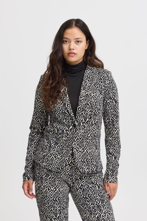 Black Ikat aop (203344)