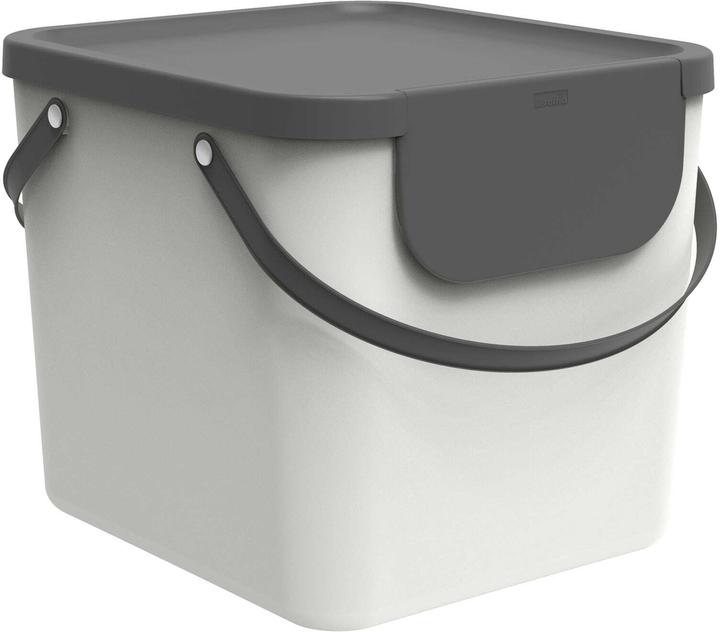 Produktbild Rotho Mülltonne Albula 40L weiss (40 l)