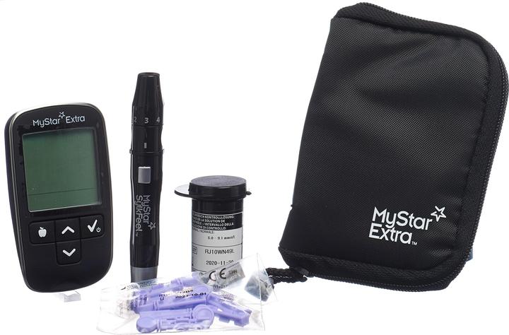 Immagine prodotto MyStar Sistema di monitoraggio della glicemia Extra Kit (Glucometro)