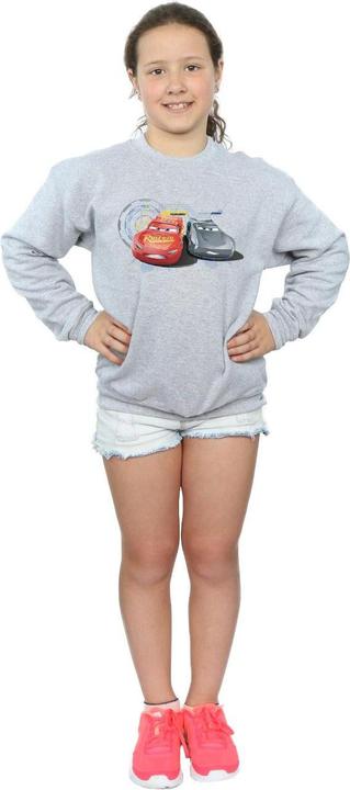 Immagine prodotto Disney Cars Lightning Vs Storm Felpa Ragazze (140, 146)