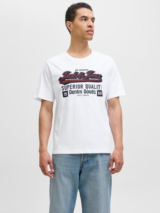 Produktbild Jack & Jones T-Shirt Casual Bequem sitzend JJELOGO TEE O-NECK 5PK (XXL)