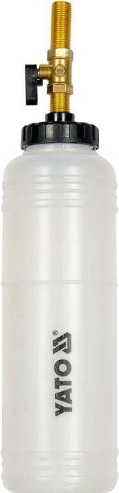 Produktbild Yato Profi Druckluft Bremsenentlüftungsgerät, 1 Liter Nachfüllflasche, 4 Adapter (21-30, 24-32, 28-3