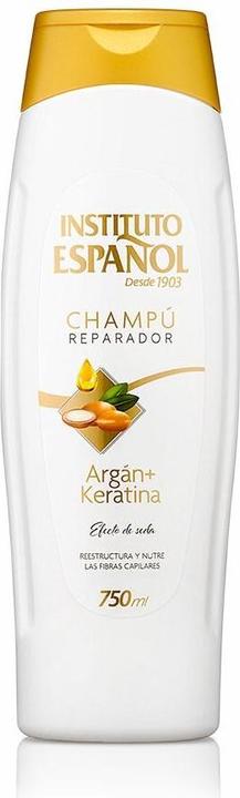 Instituto Español CHAMPÚ REPARADOR argán + keratina 750 ml (750 ml, Flüssiges Shampoo)