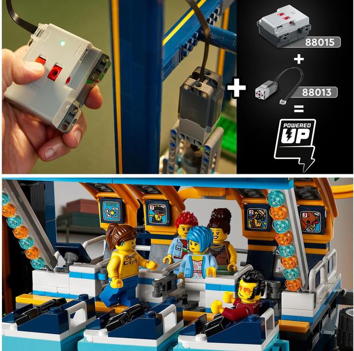 Productafbeelding LEGO Lusvormige achtbaan (10303, LEGO Icons, LEGO Zeldzame Sets)
