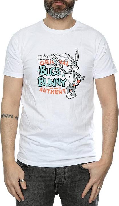 Immagine prodotto Looney Tunes Maglietta in cotone vintage Bugs Bunny (L)