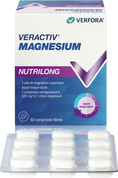 Produktbild Veractiv Magnesium Nutrilong (60 Stück, Tabletten, 117 g)