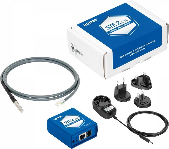 Produktbild HW Group Netzwerk Thermometer STE2 Lite Wlan / Lan