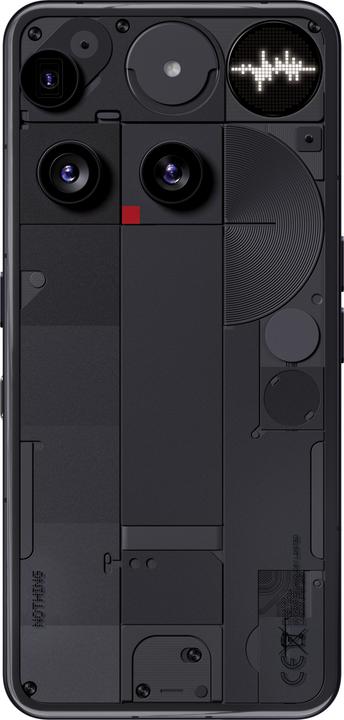 Actual product image Nothing Nothing Phone (3) (512 GB, Black, 6.67", Dual SIM, 50 Mpx, 5G)