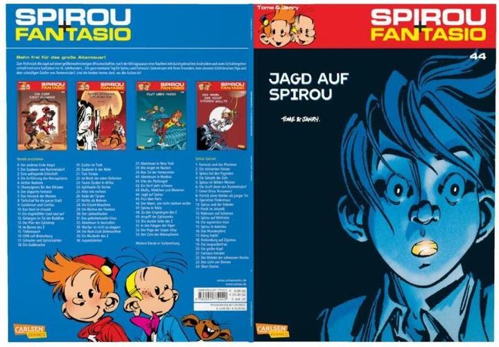 Actual product image Spirou und Fantasio, Band 44 (André Franquin, Tome, Janry, German)
