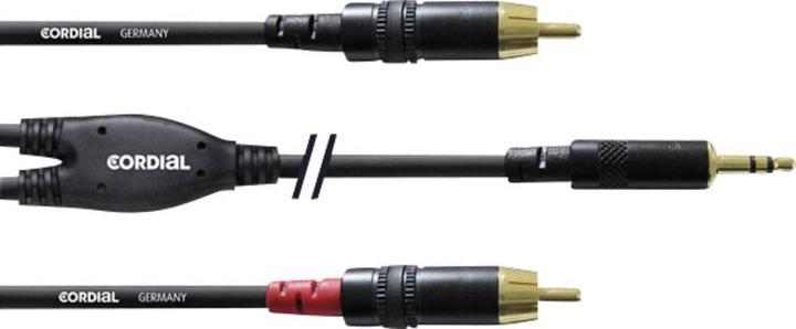 Cordial Cfy Wcc (6 m, Cinch, 3.5mm jack (AUX))