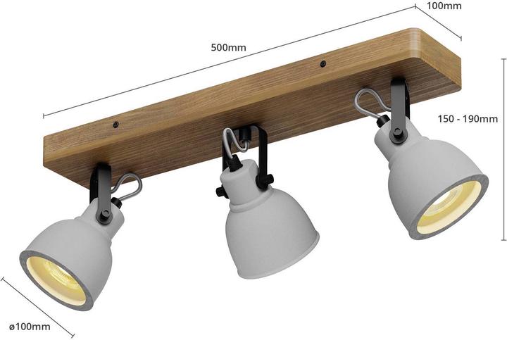 Actual product image Lindby Mirka (1350 lm, GU10)