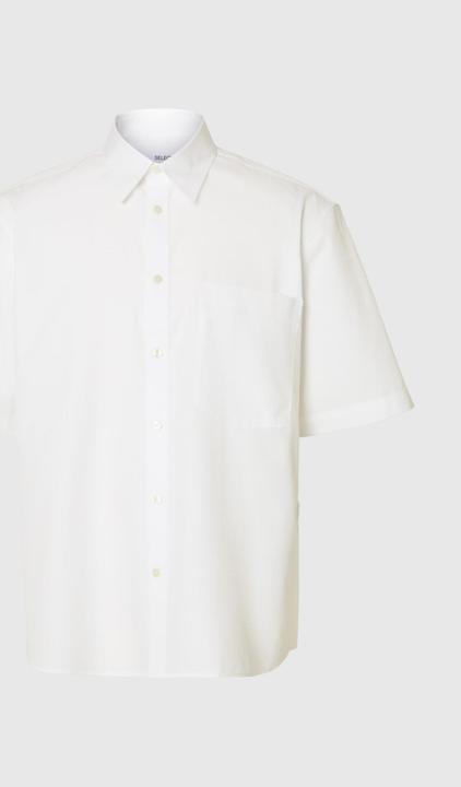 Actual product image Selected Homme 100% Baumwoll Kurzarmhemd (L)