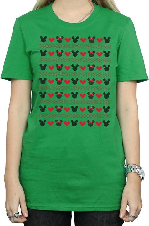 Produktbild Disney Mickey And Minnie Christmas Hearts TShirt (XL)