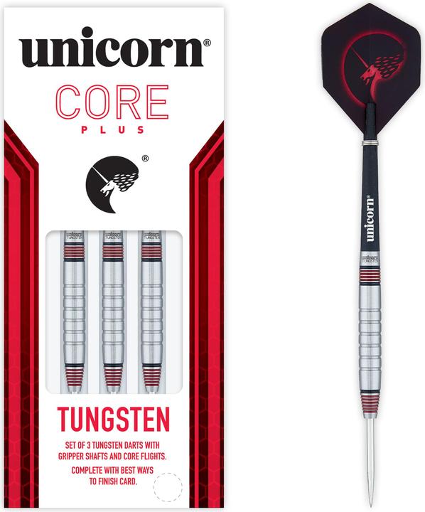 Actual product image Unicorn Core Plus Tungsten Style 2 Steel Darts 1 set (26 g)