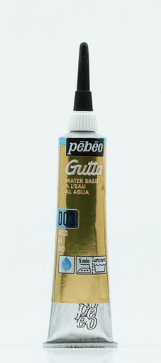 Image du produit Pebeo Setasilk Gutta à l'eau (Or, 20 ml)