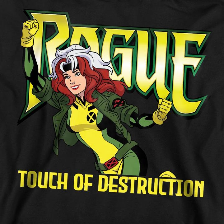 Actual product image X-Man Unisex Adult Touch Of Destruciton Rogue Sweatshirt (M)