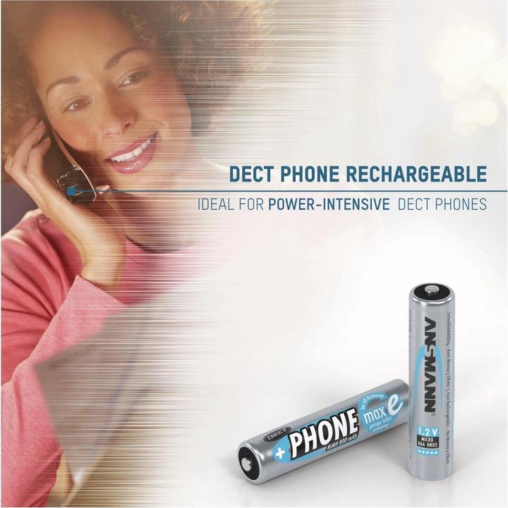 Produktbild Ansmann AAA (2 Stk., AAA, 800.80 mAh)
