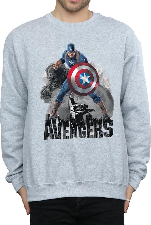 Produktbild Captain America Action Pose Sweatshirt (XL)