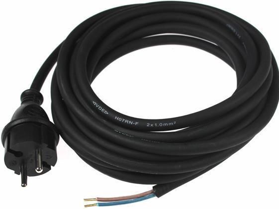 Actual product image As - Schwabe AS Schwabe 70558 Power connection cable black 5.00 m (5 m)