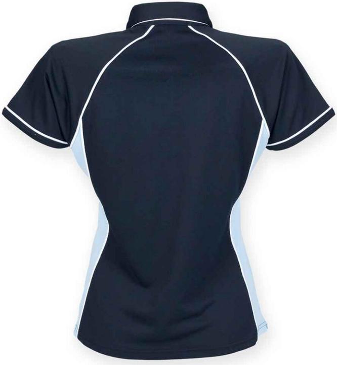 Actual product image Finden & Hales Womens/Ladies Piped Performance Polo Shirt (38 D)