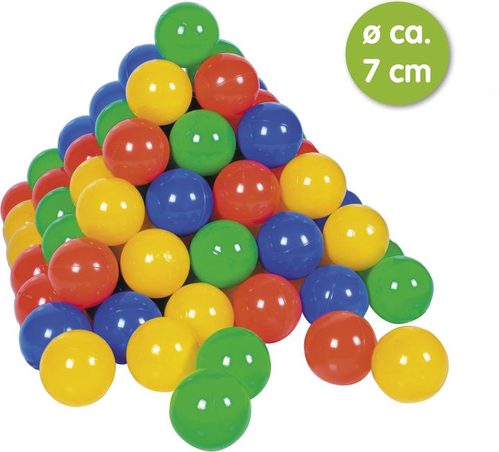 Produktbild Knorrtoys Bälleset ca. Ø7 cm - 100 balls/colorful