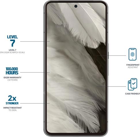 Image du produit Eiger Mountain Glass Clear Edge (1 pièce(s), Google Pixel 8)
