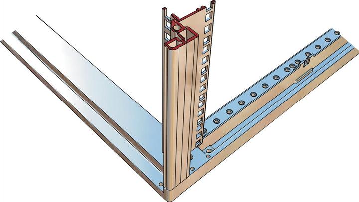 Immagine prodotto Schroff Pannello laterale per Slim-Line - SEIT.WD.47HE 500T SL 7035 2X