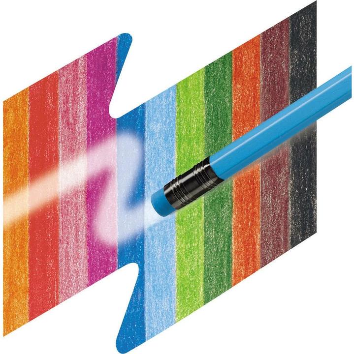 Produktbild Faber-Castell Radierbare Farbstifte (Mehrfarbig, 12 x)