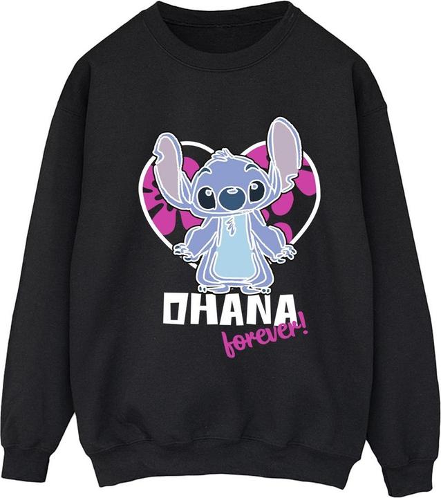 Produktbild Disney Lilo And Stitch Ohana Forever Heart Sweatshirt (XXL)