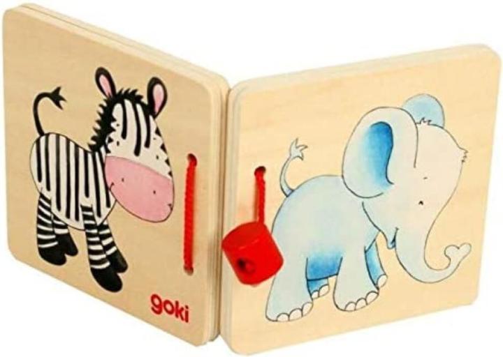 Produktbild Goki Bilderbuch Elefant, Haus, Lokomotive