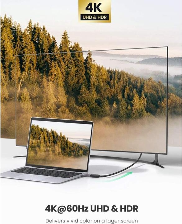 Immagine prodotto Ugreen Adattatore da USB-C a HDMI Jack (USB-C, 3.97 cm)