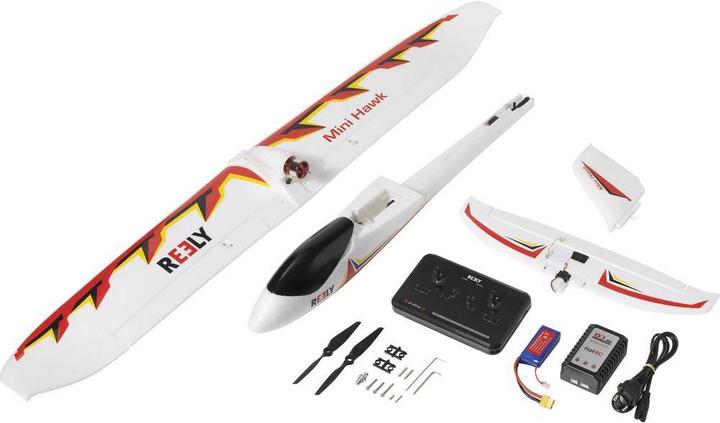 Immagine prodotto Reely Modello di aliante RC Mini Hawk 1100 RtF (Aliante)