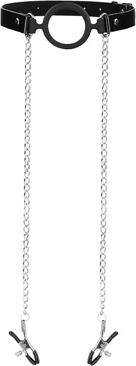 Immagine prodotto Ouch! O-Ring With Nipple Clamps