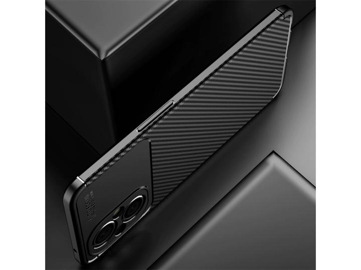 Productafbeelding Screenguard Oppo Reno8 Lite 5G Romp Carbon Design TPU Hoesje (Oppo Reno 8 Lite)