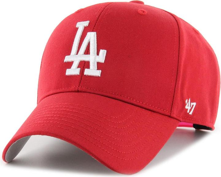47 Brand Snapback Kinder Cap BASIC Los Angeles Dodgers rot (52, 53, 54, 55, 56)