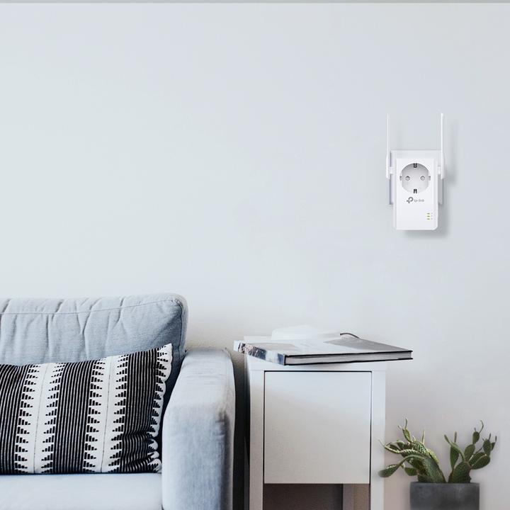 Image du produit TP-Link TL-WA860RE - Répéteur sans fil 300 Mbit/s avec prise de courant intégrée (54300 Mbit/s)