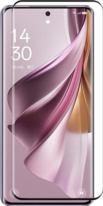 Actual product image Screenguard Oppo Reno10 Pro 5G Full Screen Protective Glass Film 2.5D 9H (1 Piece, Oppo Reno 10 Pro)