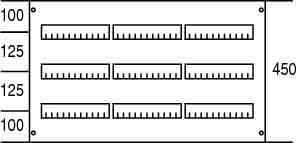 Image du produit Striebel & John STR AG33 Couvercle 450x750mm pour panneau de distribution sans fente
