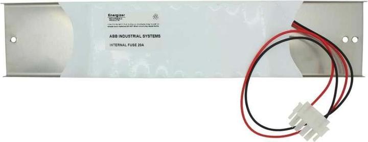 ABB Batterie 12V 4Ah adaptée pour SB522V1 3BSC 760015R1 (1 pcs, Spécifique à l'appareil, 4000 mAh, Piles rechargeables + chargeur)