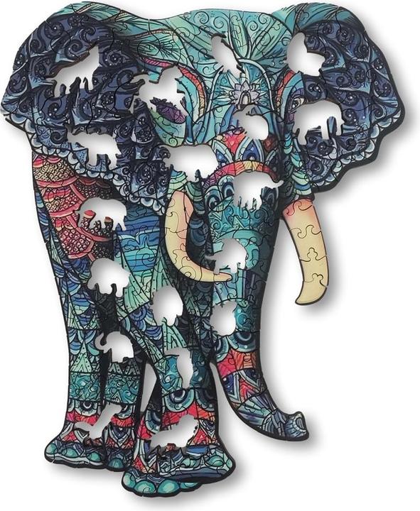 Immagine prodotto Aniwood Motivo puzzle Elefante (M) (150 pezzi)