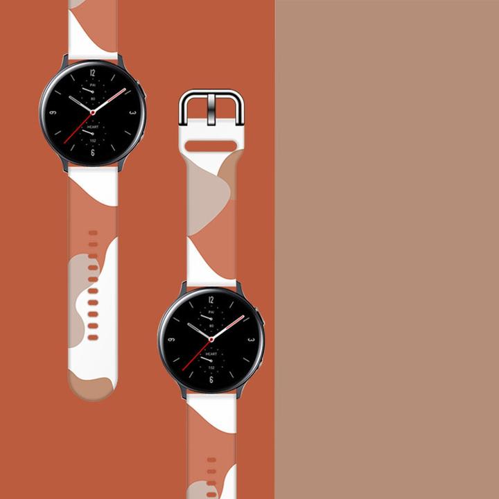 Actual product image Hurtel Strap Moro Band For Samsung Galaxy Watch 46mm Silicone Strap Watch Bracelet Pattern 5 (Silicone)