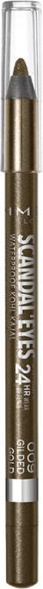 Actual product image Rimmel London Scandaleyes Waterproof Kohl Kajal Gold 009 1.2 g (009 Gold)
