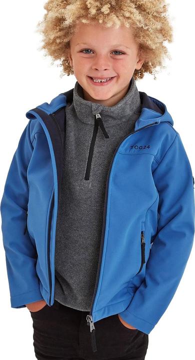 Actual product image TOG24 Childrens/Kids Koroma Softshell Hooded Jacket (134)