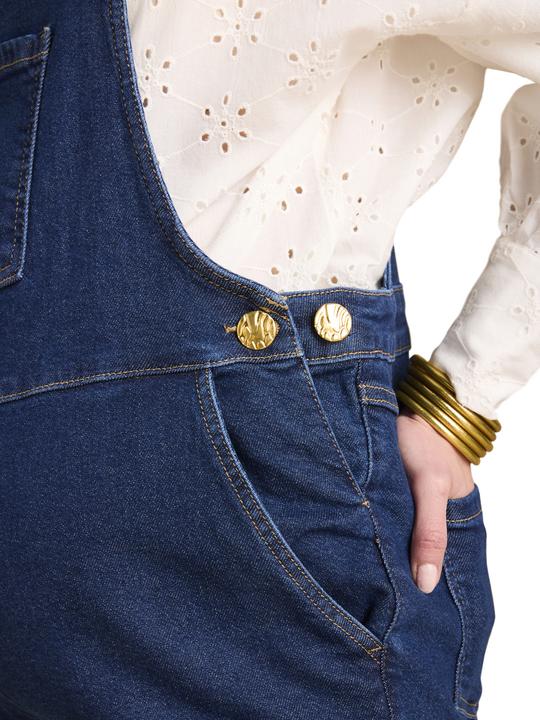 Produktbild Envie de Fraise Weite Umstands-Latzhose aus waterless-Denim (36)