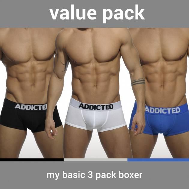 Produktbild Addicted My Basic Three Pack Boxer (L, 3er Pack)