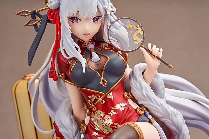 Actual product image Kadokawa Re:ZERO -Starting Life in Another World- PVC Statue 1/7 Emilia: Graceful Beauty 2024 New Year Ver. 2